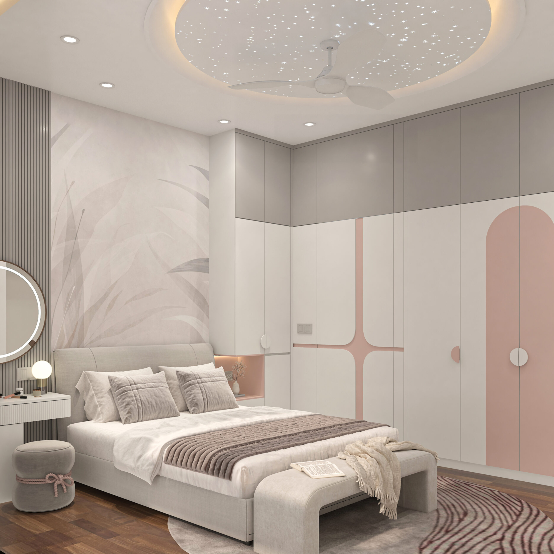 finel render Daughter room Bed side 2